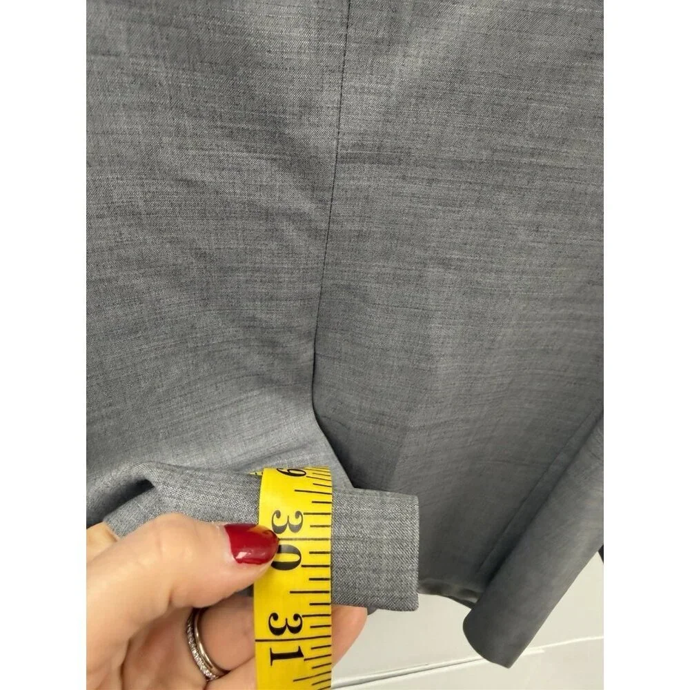 Theory Blazer Mens 40 Regular Stretch Wool Two Button Sports Jacket Coat